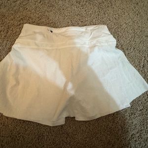 Sweaty Betty brand white tennis skirt stain free